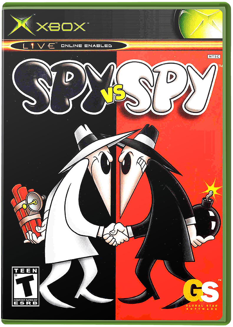 Spy vs. Spy box art for Xbox